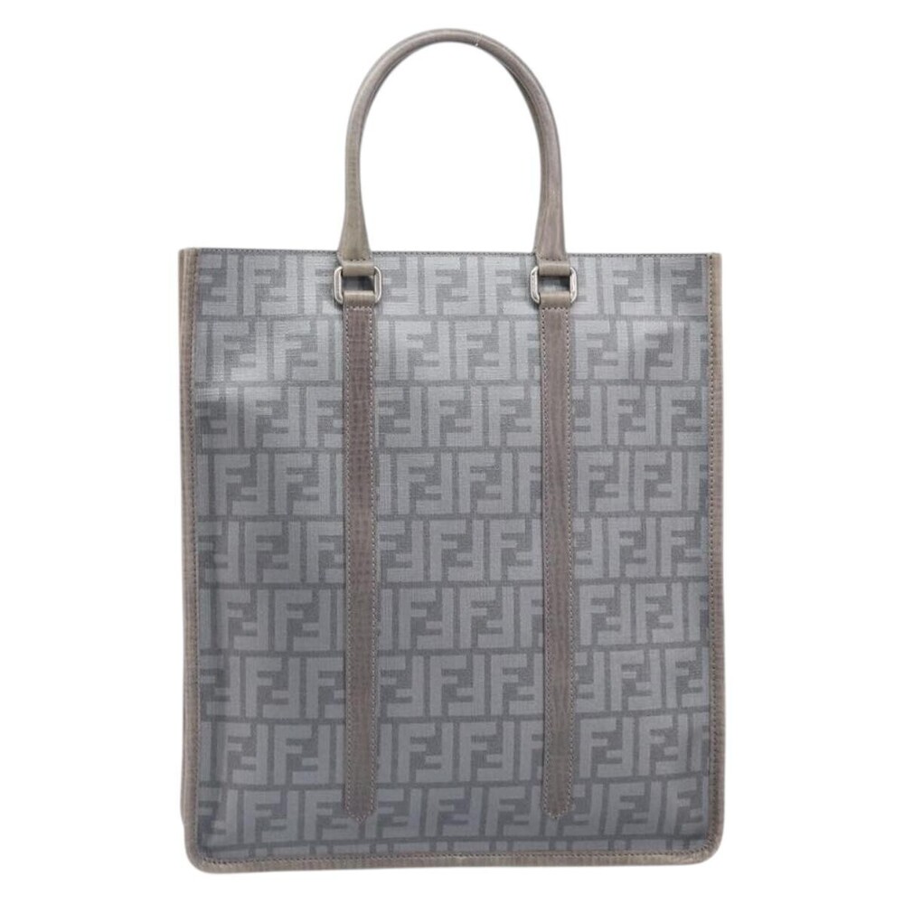 Fendi Open Shopping Zucca Canvas Tall